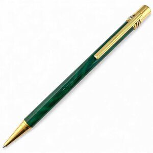 Cartier Vintage 89 S Must de Cartier Trinity Ballpoint Pen Malachite